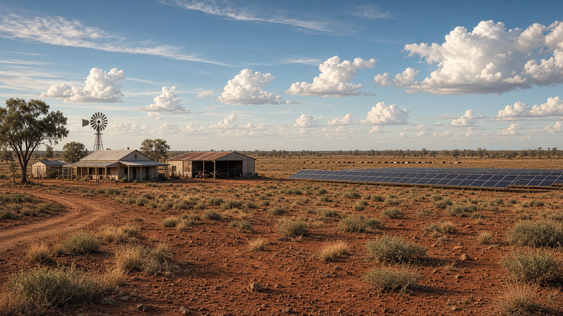 Farms and stations